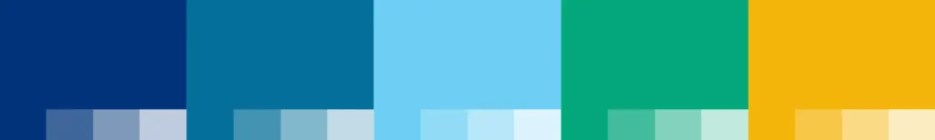 Brand Financial Training - New expanded colour palette design by Gavin Stretch