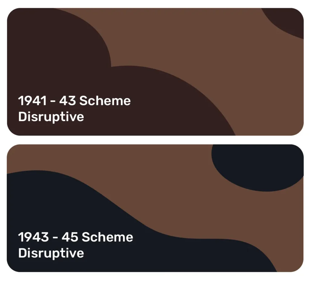 British World War 2 vehicles colour scheme used as colour references for Post War Plans album artwork by Gavin Stretch