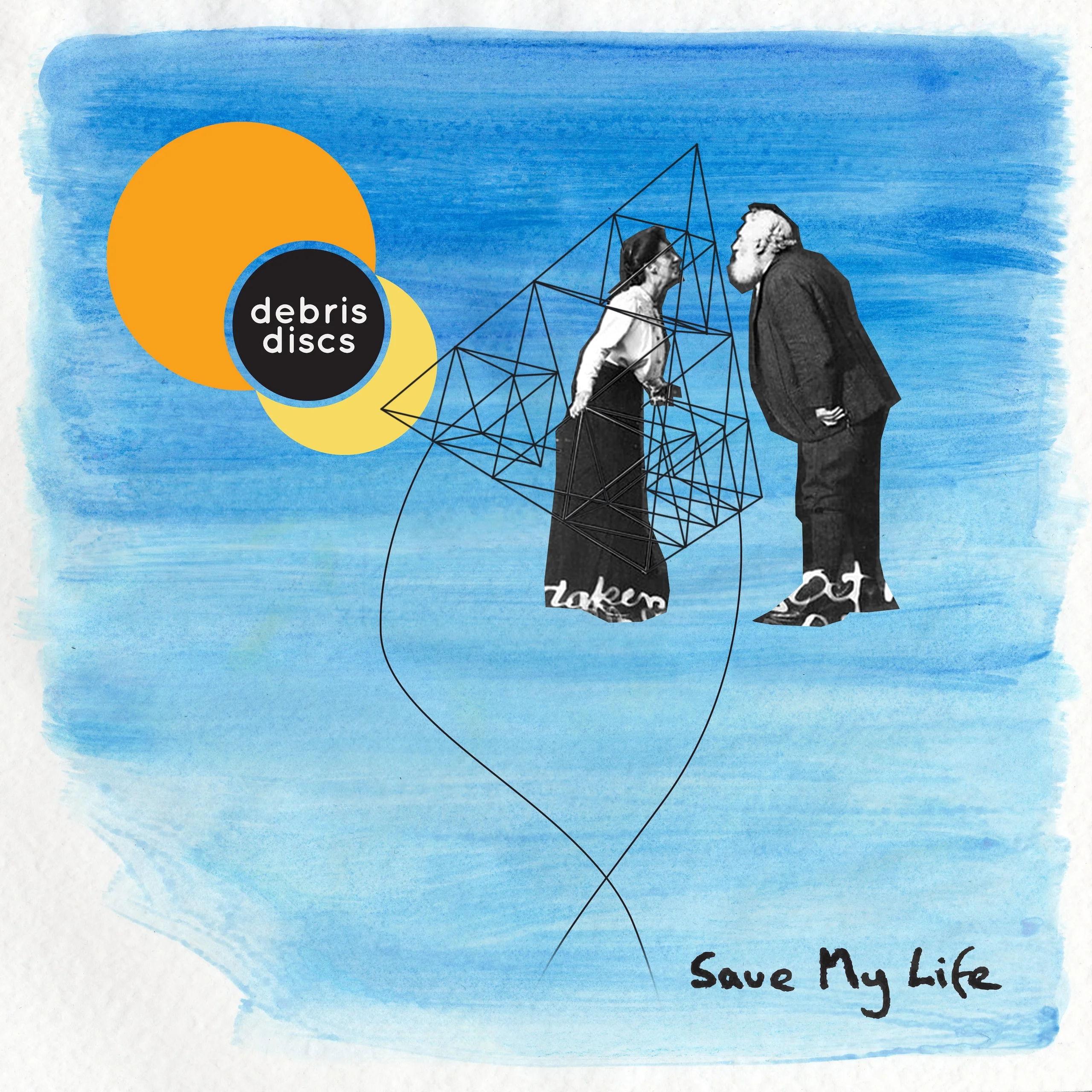 Debris Discs Save My Life artwork design by Gavin Stretch of Mode=Create
