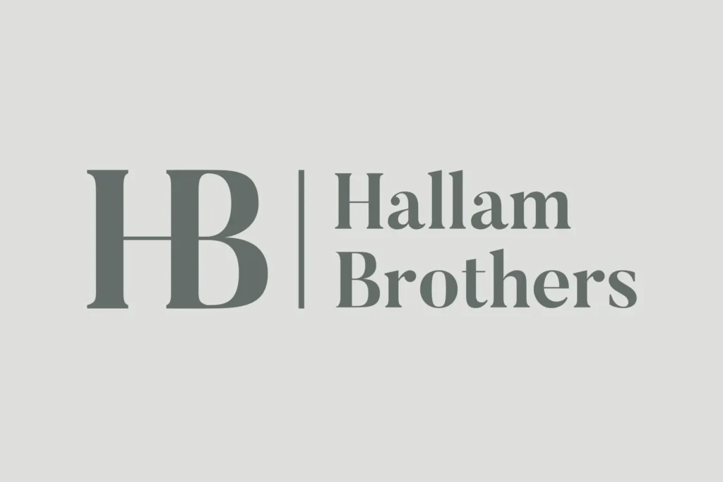 Hallam Brothers logo by Gavin Stretch of Mode=Create